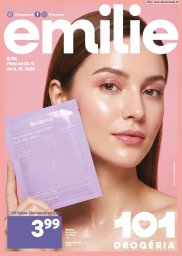 101 Drogerie leták  s platnosťou 23. 9. - 6. 10. 2026 Emilie