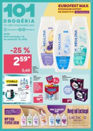 101 Drogerie leták  s platnosťou 7. 10. - 20. 10. 2026 